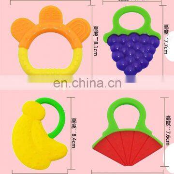 Baby Teether Fruit Shape Silicone