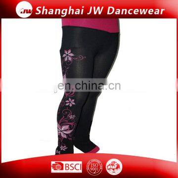 Sports Ice Skating Dance Training Pants With Pattern