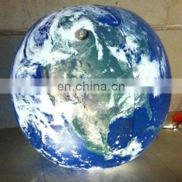 2013 Hot-Selling inflatable globe with led light