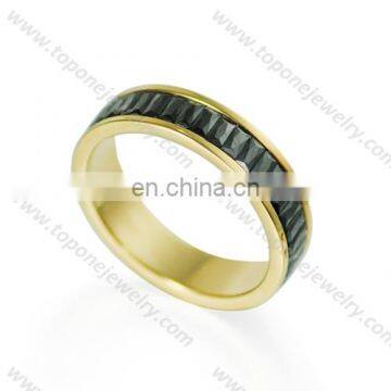 High quality fashion ring blanks stainless steel inlay jewelry making