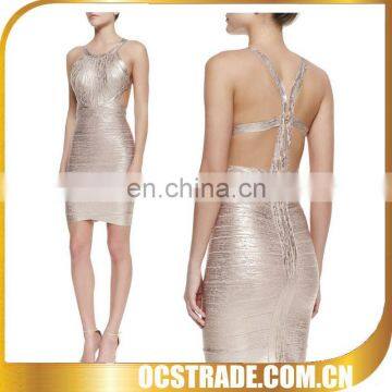 2014 high quality flour gold formal evening dress for mom