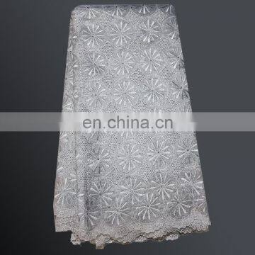 chemical cotton embroidery swiss voile lace fabric LS41200452