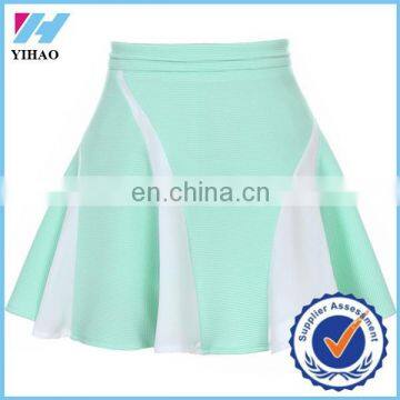 Yihao Trade Assurance 2015 Summer New sport wear Tennis Skirt Ladies pleated skirt Mini culottes pants