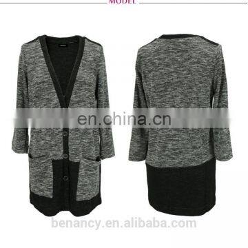 Cardigan 2017 Women Zebra Printed Sweater Knitwear Cardigan With Shawl Neck photo-3