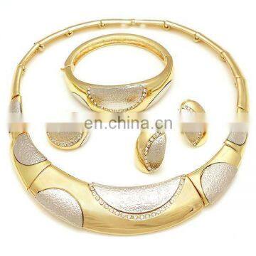 African noble jewelries 18k gold plating set