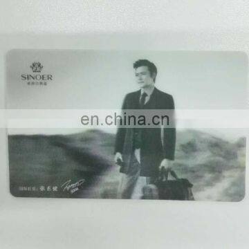 hot sell Custom 3D lenticular membership magnet card