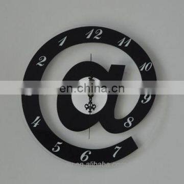 Acrylic wall stick clock