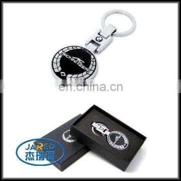 Low price and fast delivery metal keychain 3d logo keychain