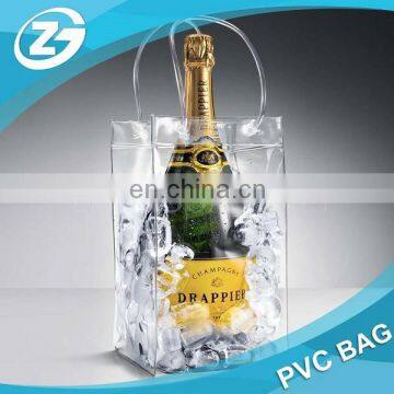 Durable PVC Water Resistant Bottle Wine Ice Bag