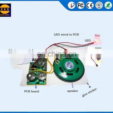 Electronic module with sound/sound module/sound chip