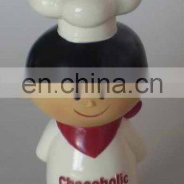 soap dispenser with figurine shape