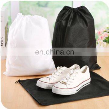 Cheap Drawstring promotional customized nonwoven shoes bag eco-friendly portable Dust bag buggy bag