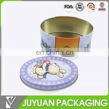 2015 cute chocalate tin box for candy wholesale