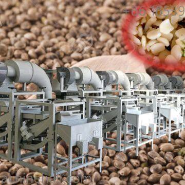 Commerical use hemp seed processing equipment for sale hemp seeds shelling machine supplier
