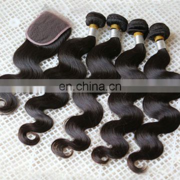 cheap virgin brazilian body wave remy hair extension virgin body wave brazilian human hair weave bundles with lace closure