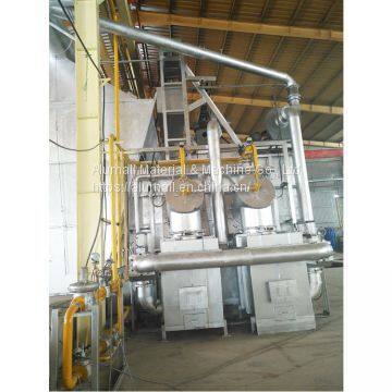 10 Metric Tonnes Easy Operation Melting And Holding Furnace For Aluminium Casthouse