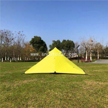 2 Man Tent Pyramid Ultralight Waterproof Outside Lightweight Tents