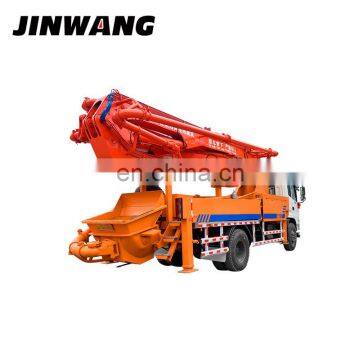 Hot selling 30m 34m 37m 43m small concrete pump truck for rural construction