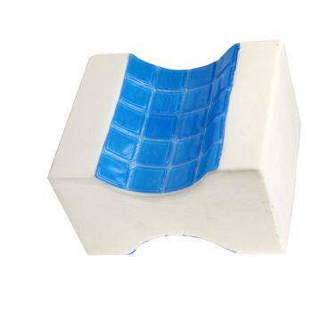 Cooling gel memory foam Knee wedge Pillow Leg Support Rest pillow