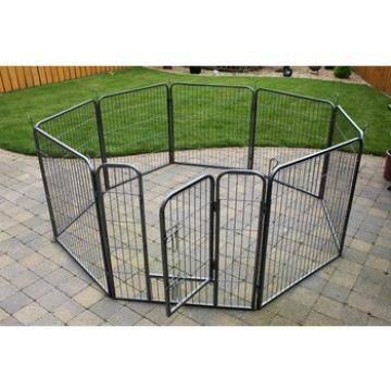 Heavy Duty Strong 8 Piece 80cmx80cm Indoor Outdoor Dog Pen Cage