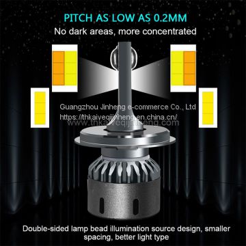 F25c H4 three color temperature intelligent dimming automobile LED headlamp automobile LED headlights