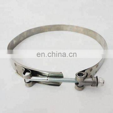 Genuine Quality Diesel Engine Spare Parts Stainless Steel 140314 T-Bolt Clamp for Truck photo-2