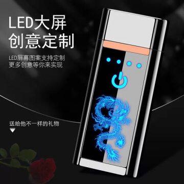 Colorful  Rechargeable Lighter Zinc Alloy Body