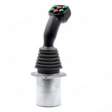 RunnTech 2 Axis CANbus Industrial Joystick with On/off Buttons for Timber Saw Mill Plant