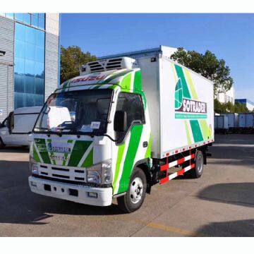 Isuzu 3 Ton 5 Ton 10 Ton Freezer Truck Refrigerator Truck Refrigerated Truck We Export to Gabon