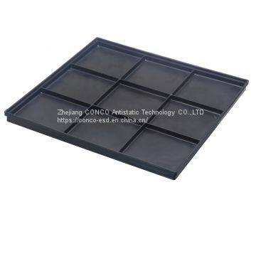 Electronic Factory Industrial Anti-static Plastic PCB Storage Esd Tray photo-2