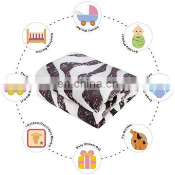 100% Polyester Sherpa Flannel Blanket Two Sides Brushed Cozy Fleece Throw photo-2