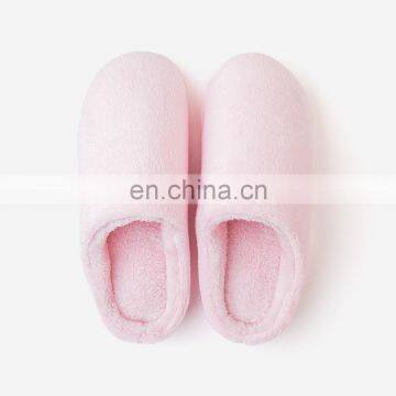 Womens Unisex Coral Fleece Slide On Couple Home House Slipper With Memory Foam