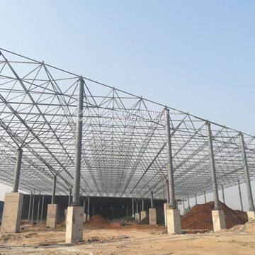 Jiangsu Xu Gang Group New 2# 3# Space Frame Structure Environmental Protection Shed Project photo-3
