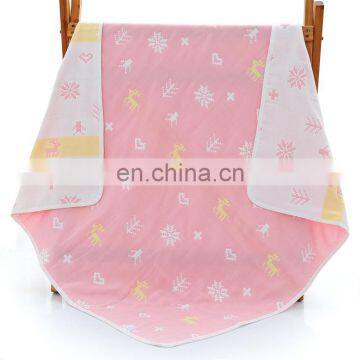 Mothers Wise Choice 6 Layers Muslin 100% Cotton Fabric Baby Swaddle Blanket photo-5