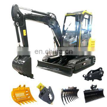 Big performance in a Mini Excavator 1 ton with High-quality accessories