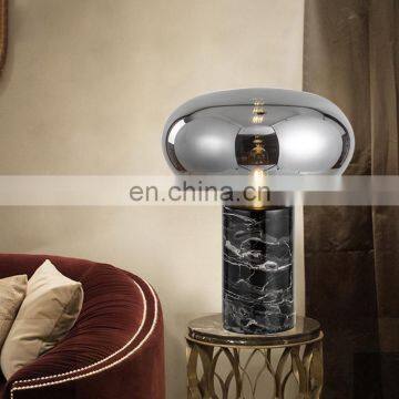 Турецкий светодиодный настольный ламп-дизайн с мраморным основанием, декоративный свет для спальни photo-4