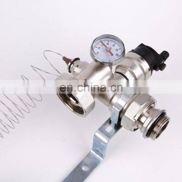 Thermostatic Mixing Control Valve Manifold Underfloor Heating Mix System photo-3
