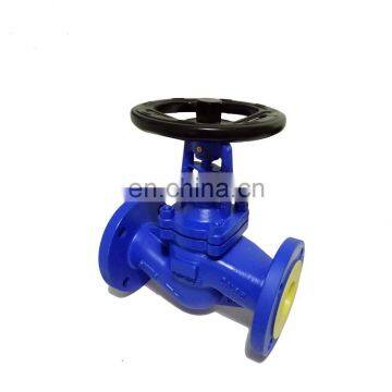 DIN F4 F5 Rising Stem GS-C25 Ductile Iron Yoke Nut Bellow Globe Valve photo-2