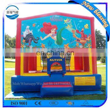 Mermaid Inflatable Bouncer With Prices,inflatable Bouncy Castle With Pool photo-3