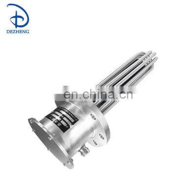 Industrial Heating Tube Element Flange Immersion Oil Heaters photo-3