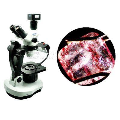 Поставщик цифрового трехглазного микроскопа для изучения драгоценных камней исследовательского типа photo-2