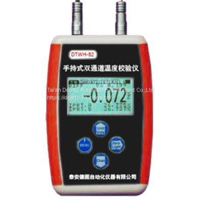 Handheld High Accuracy Single / Dual Channel Industrial Thermometer Used as Standard Temperature Reference in Thermal Laboratory photo-2