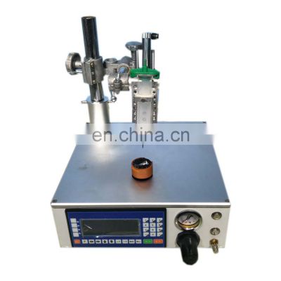 Semi automatic accurate and efficient benchtop adhesive buzzer dispensing machine