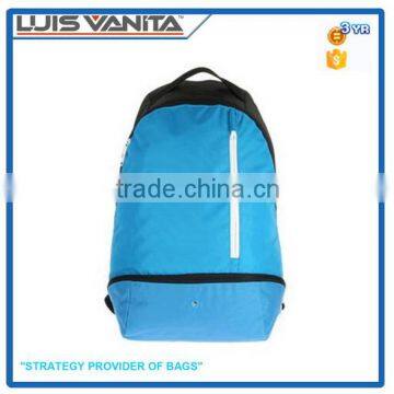 Simple Waterproof Blue Sports Shoulder Bag