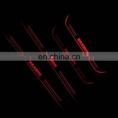 Led Door Sill Plate Strip step light door decoration step for Mercedes-Benz GL w164 dynamic sequential style