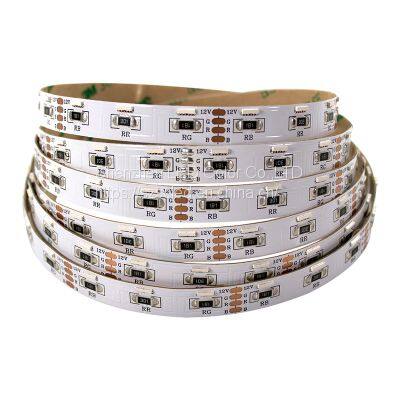 LED lights 020 rgb  side emitting led strip 60LED White PCB 24V led lights