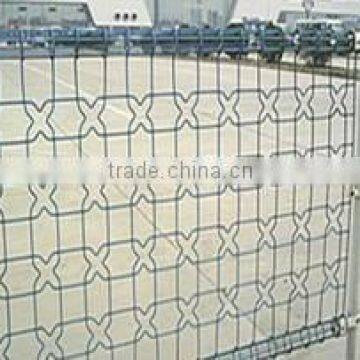 double wire fence