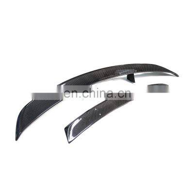 MANS Style Carbon Fiber Boots Spoiler for Bentley Continental GT Coupe V8 12-18