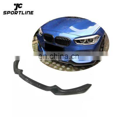 Carbon Fiber F20 M tech Front Lip for BMW 1 Series F20 M Sport 16-18