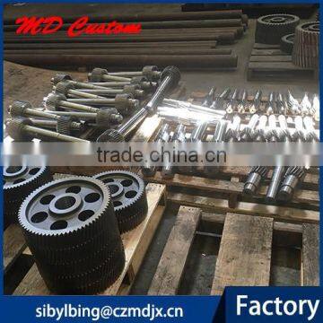 China factory directly sell C45/20CrMnTi/40Cr/20Cr/22CrMo materia wheel gear & shaft &gearbox with high precison,long life